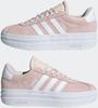 Женские кроссовки Adidas VL Court Bold бежевого цвета