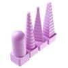4 шт./набор Квиллинг Фиолетовый Бобинный Бумажный Крафт Квиллинговый Инструмент Башня