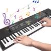 BIGFUN 61 Key Electronic Keyboard Piano Dual Speakers 8 Tones 5 Rhythms 5 Drums Percussions 6 Demos