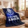 FC Porto Print Flannel Blanket Soft Warm Sofa Bed Throw Blanket For Home Office Bedroom