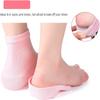 Invisible Height Lift Heel Pad Breathable Sock Increase Insoles Cushion Unisex