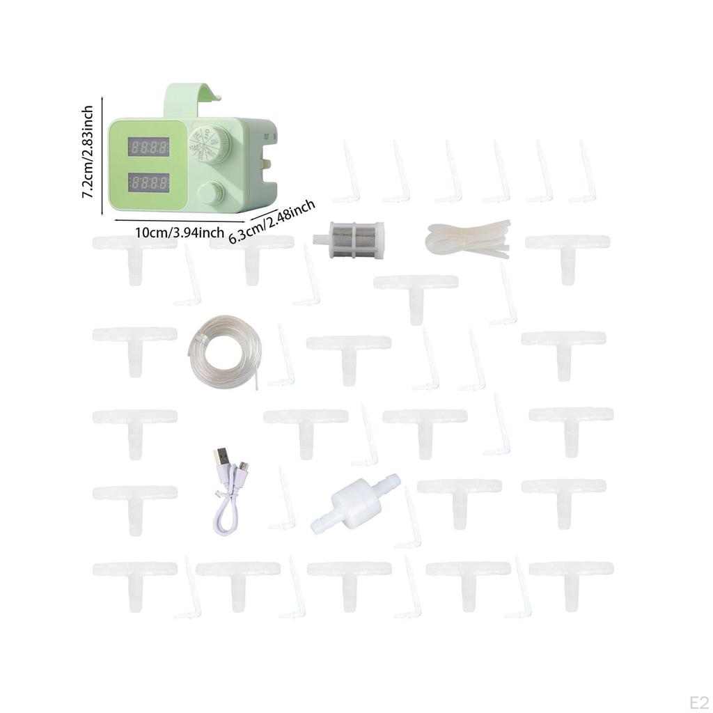 DIY Автоматическое устройство для полива растений, набор, таймер на 30 дней, простая сборка, универсальное для клумбы