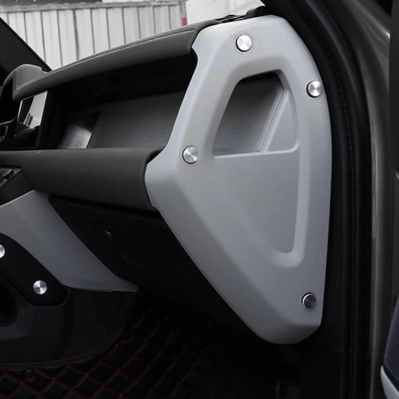 Vis de porte de voiture en alliage d'aluminium, couvercles décoratifs de Protection, garnitures, accessoires de voiture pour Land Rover Defender 110