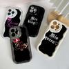 Ae84 King Queen Couple Art защитные чехлы для телефонов Apple iPhone 16 15 14 13 Pro Max 11 12 mini XR 7 8 6s Plus XS Max SE Wave TPU задняя крышка