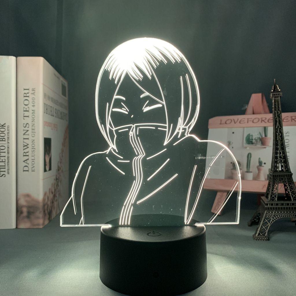 Ночной светильник Haikyuu Tobio Kageyama Figure, меняющий цвет, прикроватная лампа, классный подарок для поклонников Neon Haikyuu