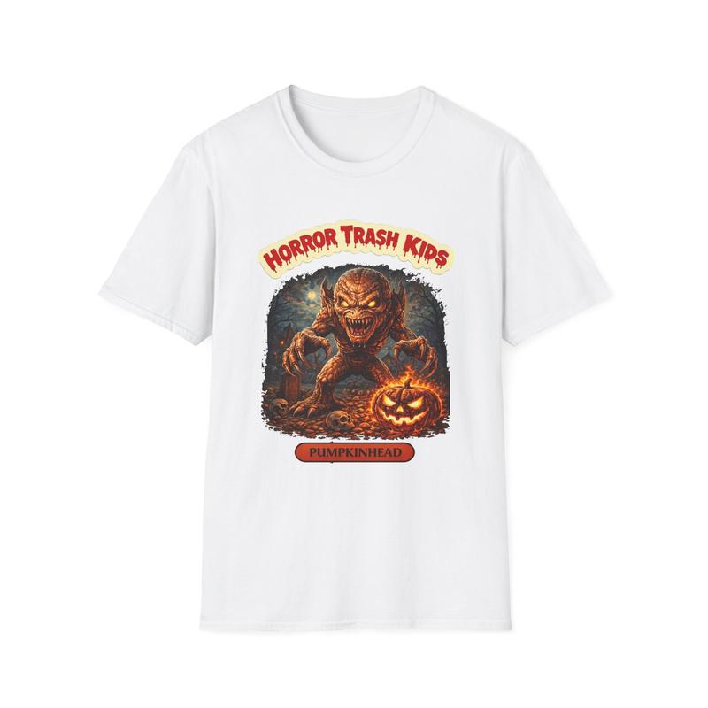 Horror Trash Kids Pumpkinhead Unisex T-Shirt| Halloween T-Shirt
