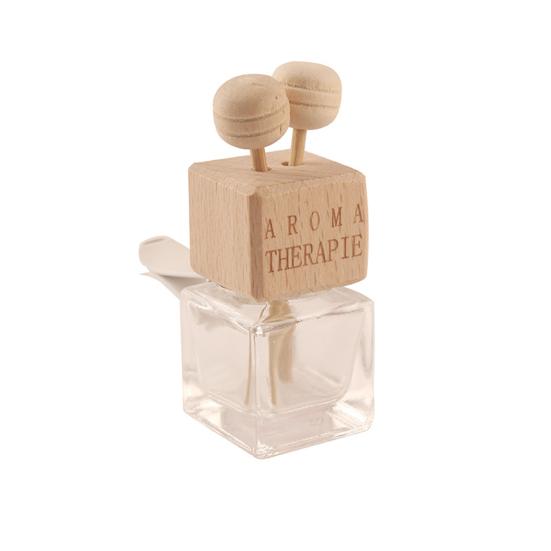 8 мл ароматическая подвеска для хранения жидкости, герметичная автомобильная квадратная воздуховыпускная трубка, прозрачная пустая бутылка для духов