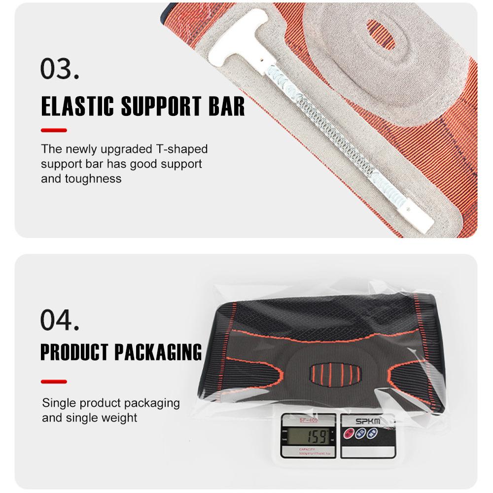 Однокомпонентный компрессионный наколенник Женский Мужской Наколенник с поддержкой надколенника Наколенник для бегунов Баскетбола Активный Разрыв мениска Скольжение