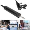 Lavalier Microphone, Professional Clip-on Wired Omnidirectional Lapel Mic with 6.35mm3.5mm Jack, 5m16.4ft Cable for Guitar, Speech, Drums, Piano,