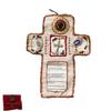 Handmade Handmade Prayer Quilt Mini Travel Shrine Pouch  for Christian Spiritual Gifts
