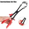 Hose Clamps Pliers Auto Special Repair Tool PSA Exhaust Pipe C Clamp Pliers Tool Pipe C Clamp Removal Plier