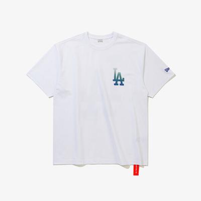New Era МЛБ ЛА Доджерс Футболка halfTon whiTe 15147538