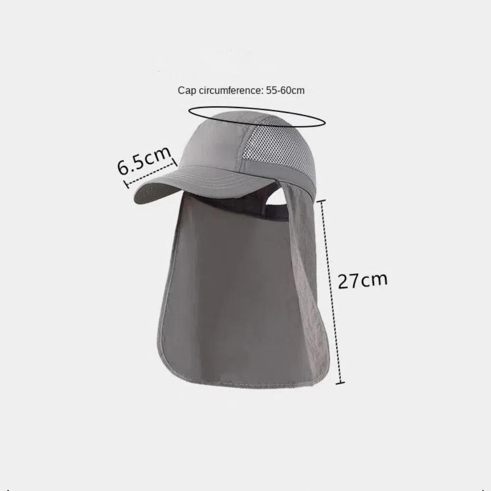 Outdoor Fishing Caps Breathable Wide Brim Sun Hat Sunscreen Fisherman Hats  for Travel Hiking