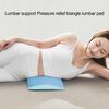Memory Foam Lumbar Pillow Back Pain Relief Waist Support Pillow Wedge Bolster Pillow Back Stomach Sleepers Bed Rest Pillow for Car Sofa