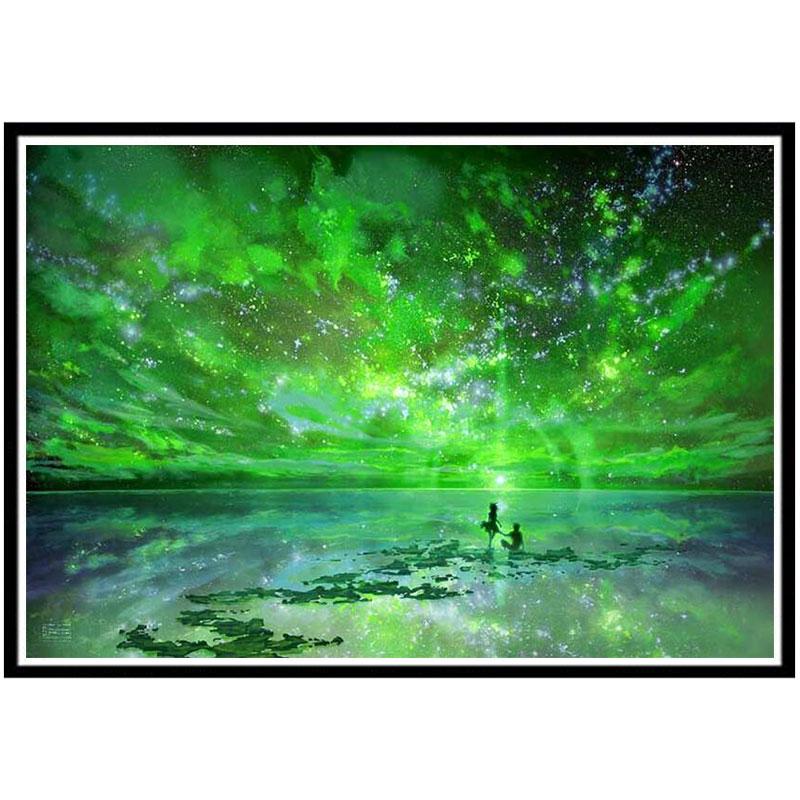 Алмазная картина 5D Фирменная Новинка Пейзаж Алмазная мозаика Лесной дом Набор для вышивки крестом Печать Украшение дома Персонализированный подарок