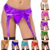 Women's Garter Belt 4 Strap Suspender Belt with Metal Duck-Mouth Clips for High Stockings