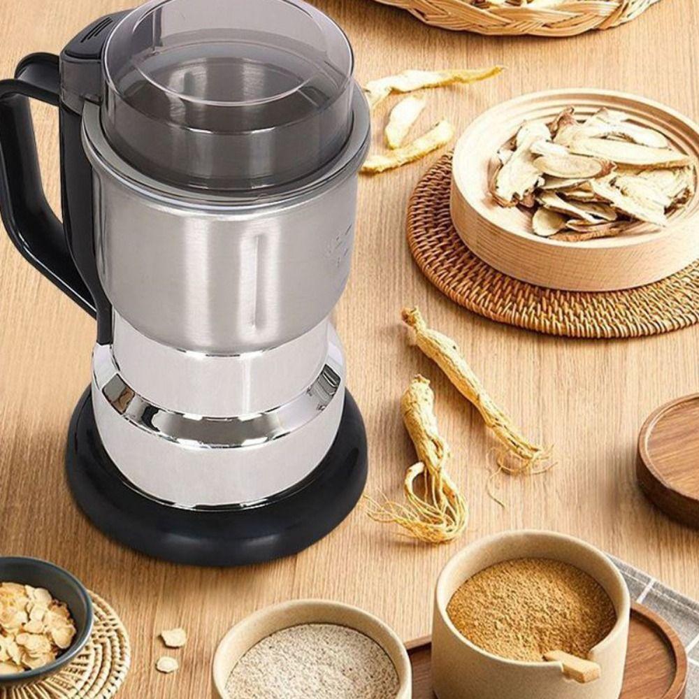 500g Large Capacity Electric Mixer Blender with Lid Medicinal Pulverizer Baking Tools