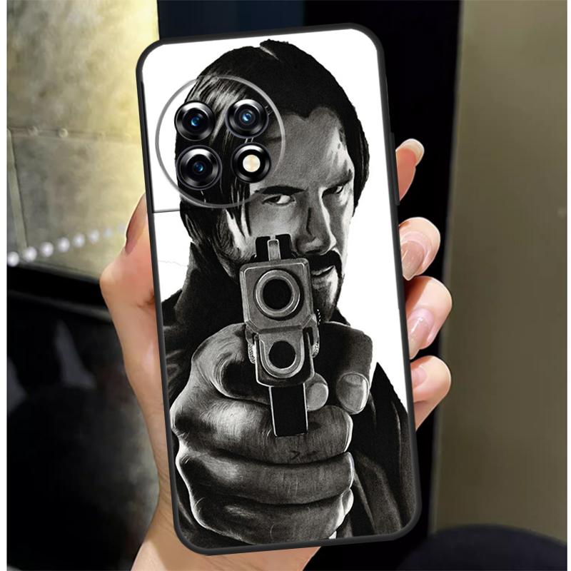 Чехол John Wick для OnePlus 13 13R 12 12R 11 10 Pro 8T 10T OnePlus Nord 4 CE 2 3 Lite N10 N20 N30