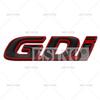 3D GDi Car Trunk Zinc Alloy Adhesive Badge Emblem Rear Body Tailgate Adhesive Badge for Hyundai Sonata IX35 Tucson Elantra XX5