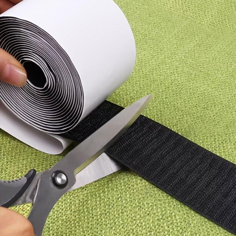 Reusable Self Adhesive Fastener Tape Strong Adhesive Hook & Loop Tape Sofa Pad