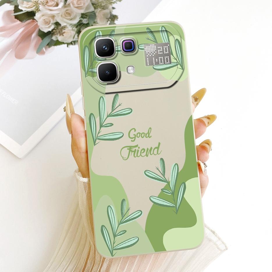 Чехол для Infinix Note 60 Pro X6878 Красивая Девушка Цветочный Расписной Чехол Мягкий Силиконовый Чехол Для Infinix Note 60 Ultra Note60 Pro Сумки