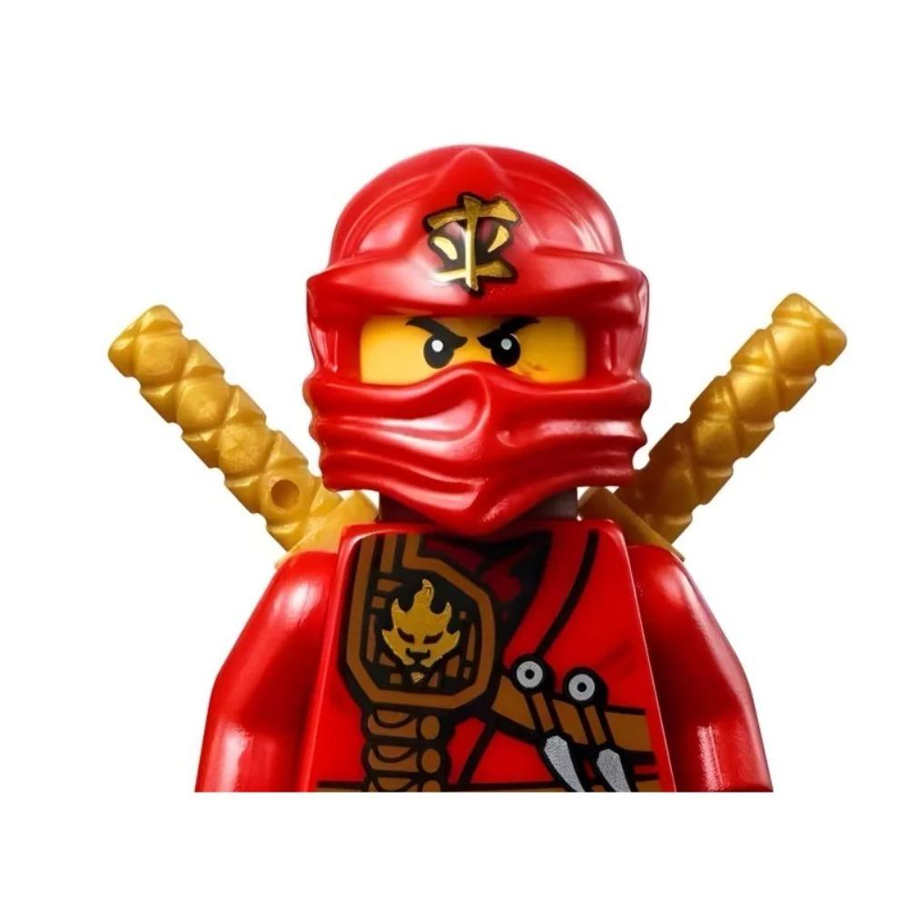 Набор Ниндзя Конструктор Драконы Огненного Леса Запретная Пятерка Мини Фигурки Игрушки