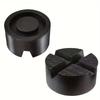 Universal Floor Slotted Car Jack Rubber Pad Pressure Resistant Jacking Tool Pinch Weld Side Lifting Disk