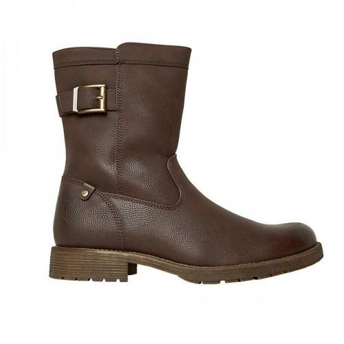 Nicholas Deakins Mens Chad Low Block Heel Motorcycle Boots