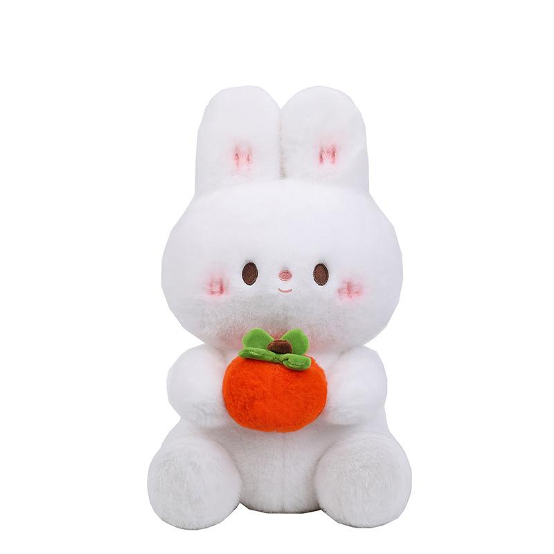 Cute Things Happen Rabbit Plush Toy Doll Creative Persimmon, Ruyi Little Rabbit Doll Girl Gift