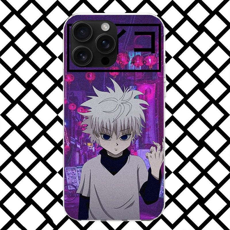 Чехол для телефона Hunter X HXH Аниме для iPhone 17 Air 16 16E 15 14 Plus 13 Mini 12 11 Pro Max 7 8 + SE 2020 Мягкий чехол Fundas 17 Air 1