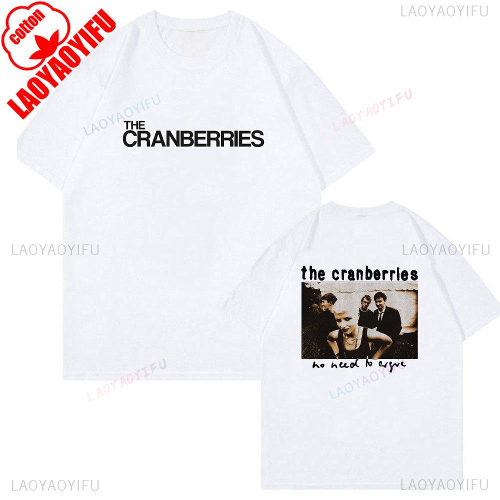 80-е 90-е The Cranberries Linger 1993 Альтернативный рок Текст песни Унисекс Футболка Графические футболки Винтажная футболка Летние хлопковые футболки