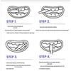 Зубная щетка Baixi Dental Care U-образной формы с присоской