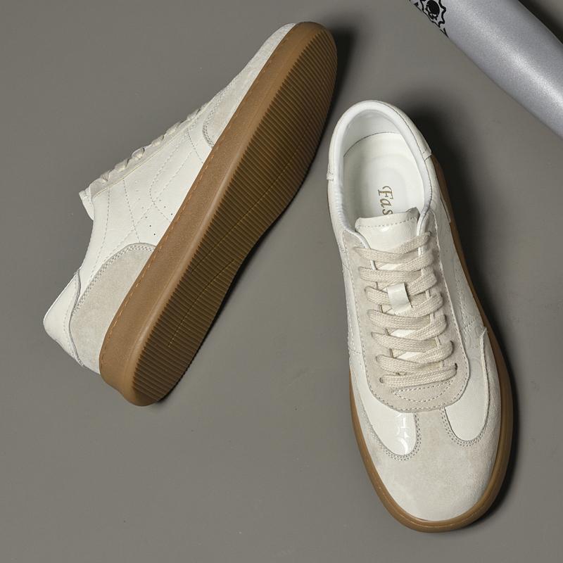 Fashion Fashion Genuine Leather Men's Casual Shoes Breathable Tenis Masculino Summer Man Sneakers Classic Skateboard Footwear Trainers