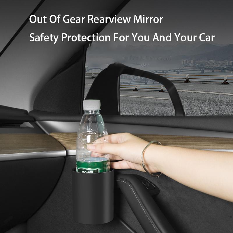 2/4 шт. для Tesla Model 3 Y, подстаканник на дверь автомобиля, ящик для хранения стаканов, крепление на дверь, подставка для бутылки с водой, автомобильные аксессуары