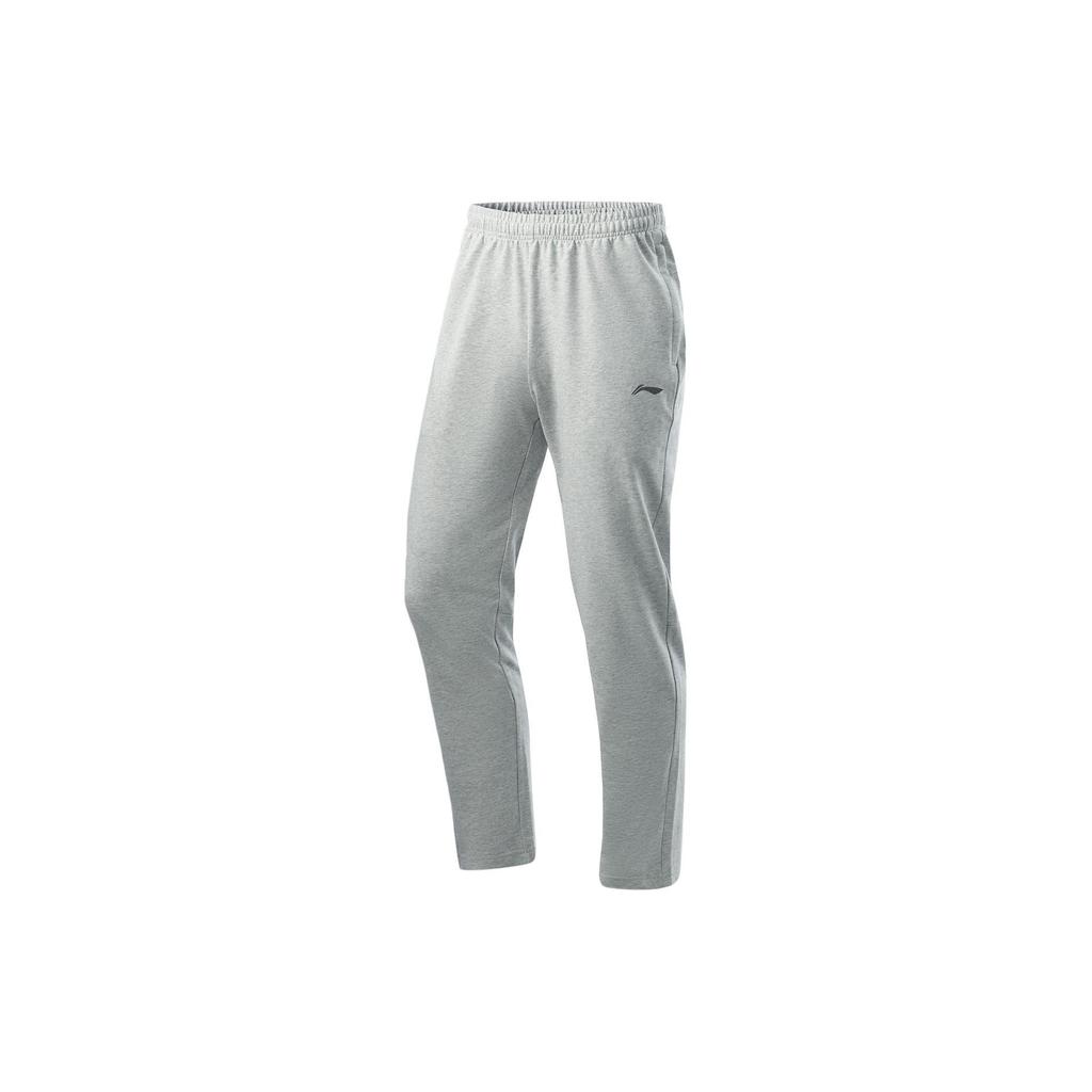 Мужские вязаные спортивные штаны Li Ning Серые AKLR147-3