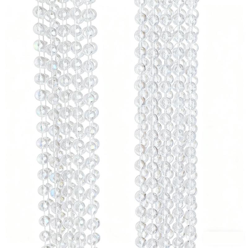 Акриловые бусины НЛО 10 мм для свадебной гирлянды, украшения прохода или люстры