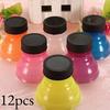 6/12pcs Reusable Soda Can Lids, Leakproof Seal Caps for Beer & Pop, Snap-On Covers Turn Cans To Travel Bottles, Dishwasher Safe