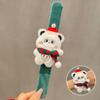 Creative Plush Slap Bracelets Multicolour Christmas Wrist Ornaments  Handbands Accessories