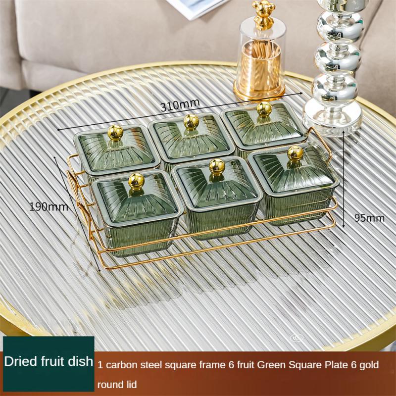 Поднос для сервировки закусок из скандинавских фруктов Поднос для сухофруктов Банка для печенья Контейнер для хранения Поднос для сервировки свадебных орехов