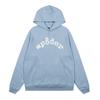 Sp5der Hoodie Oversized Thick Fleece Sweatshirt With Foil Print Spiderweb Design Men Winter Casual Wear