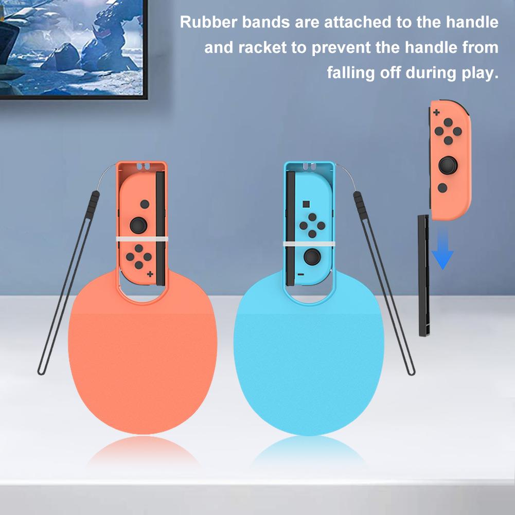 1-5 Set Tennis Games Racket for Nintendo Switch2 Sports Accessories Table Tennis Paddle Attachment Grip for Switch/OLED
