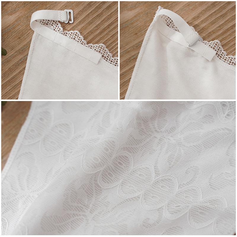 Кружевная накидка с декольте, женская камзол на резинке, легкий бюстгальтер на клипсе, вставка, защитное покрытие для груди, топ-труба
