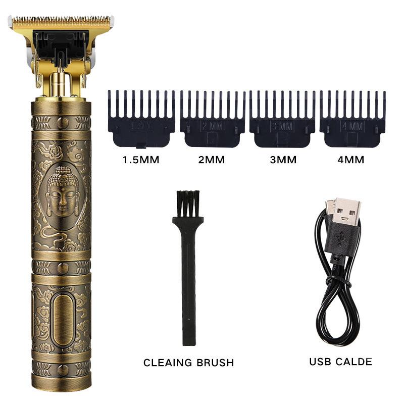 USB Charging Wireless Hair Clipper And Beard Trimmer, Easy To Trim Hair And Beard, Precise And Comfortable, Zero-gap Trimmer, Holiday Gift