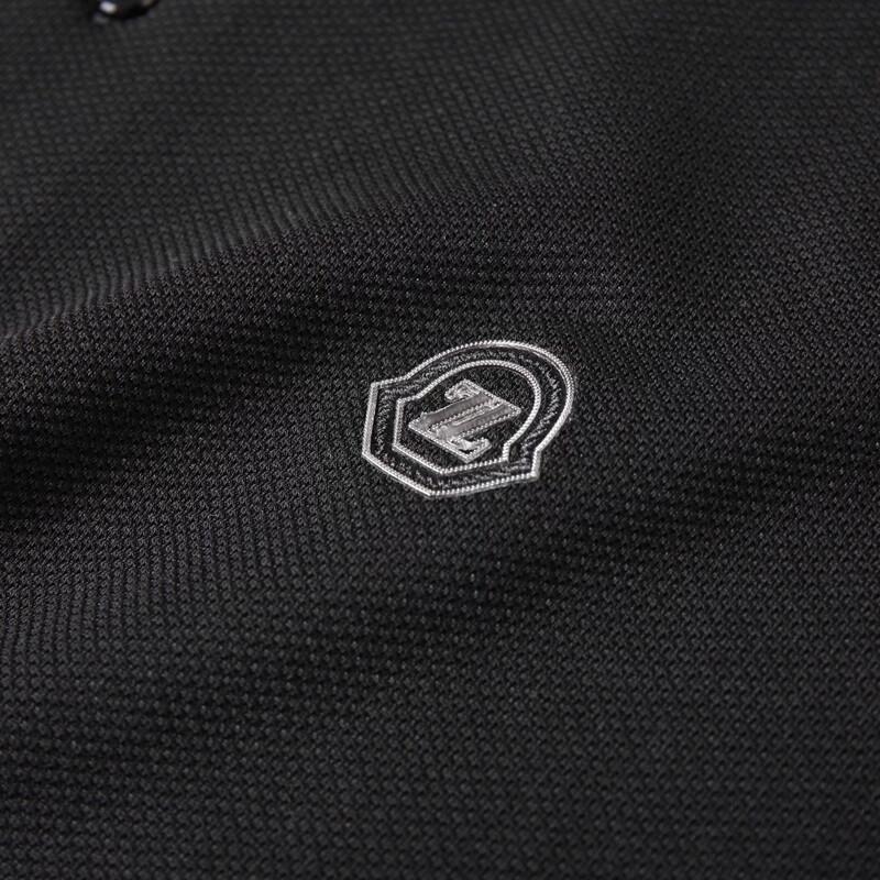 Men's Plus Size Silk Blend Short Sleeve Polo Shirt
