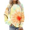 Women's Clothing Autumn Winter Halloween Round Neck Long Sleeve Large Loose Plush Thickened Sweater Top