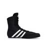 adidas Боксерские кроссовки Hog 2.0 Устойчивые к истиранию Высокие Тренировочные Обувь Унисекс Угольно-черный Белый FX0561(Team80-S-BOX)