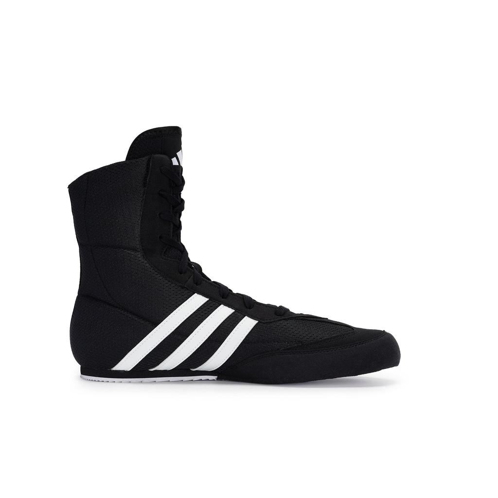 adidas Боксерские кроссовки Hog 2.0 Устойчивые к истиранию Высокие Тренировочные Обувь Унисекс Угольно-черный Белый FX0561(Team80-S-BOX)