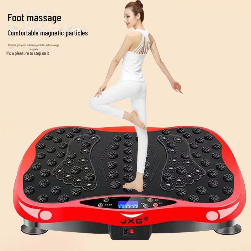 Вибрационный тренажер JXG: Ленивая формирователь тела, вибрационная платформа для укрепления мышц и похудения.