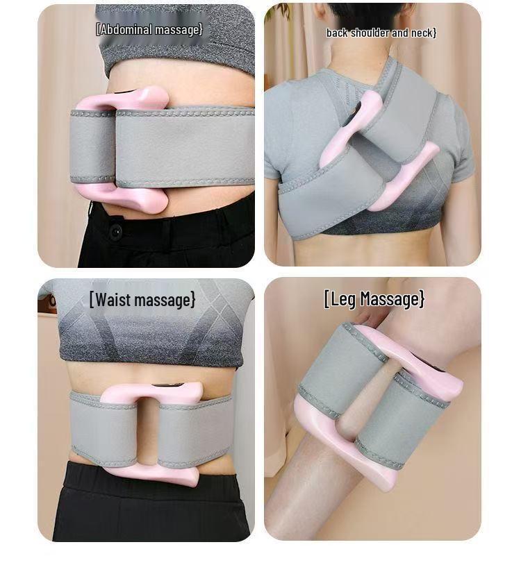 Профессиональный бесшумный вибрационный массажер: Мини фасциальное кольцо для йоги для сжигания жира