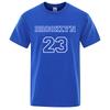 Brooklyn 23 Usa City Street Letter T-Shirt Men Vintage High Quality Tee Clothes Cotton Tops Oversized T-Shirts